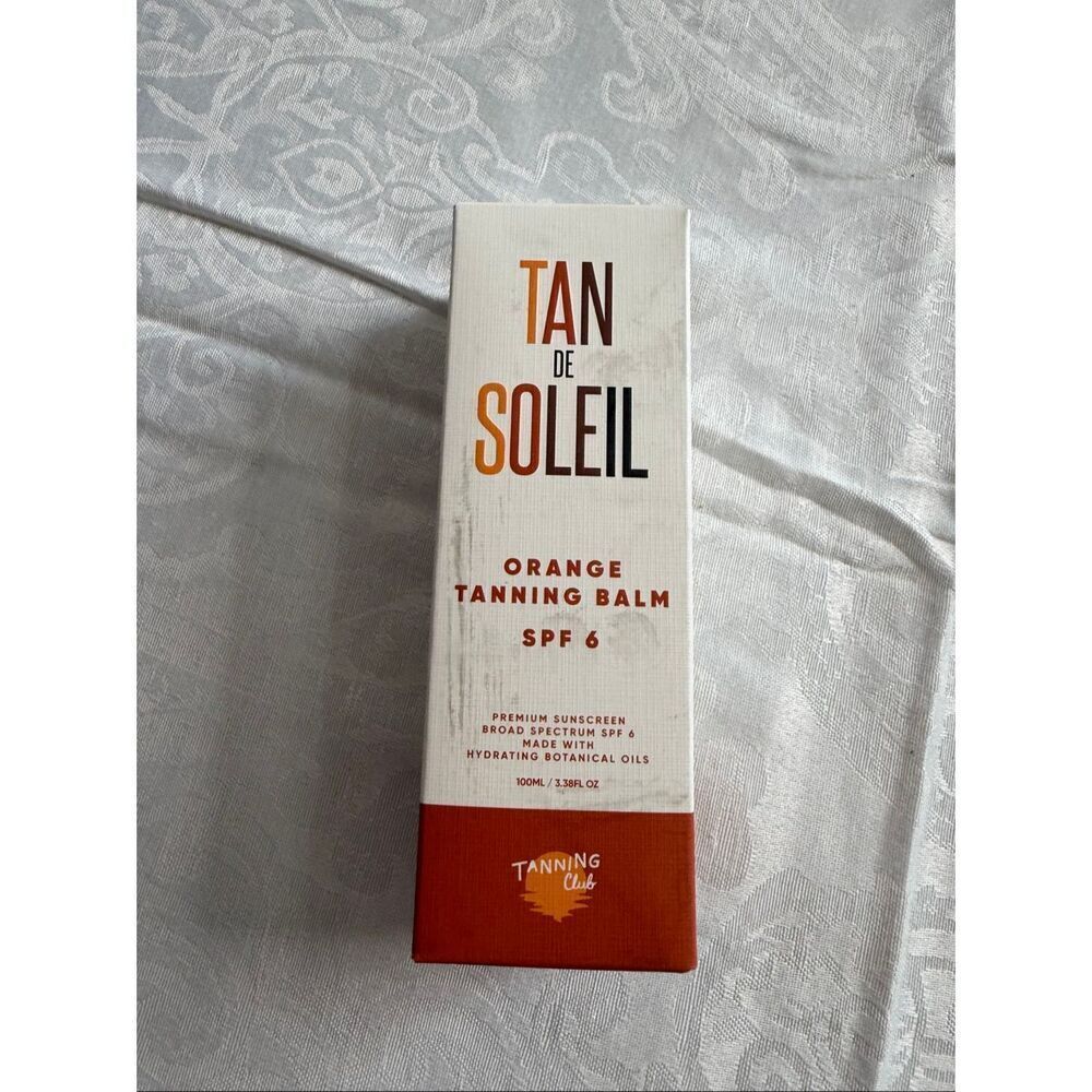 TanningโClub Tan de Soleil Orange Tanning Balm SPF6 EXP 08/26 New